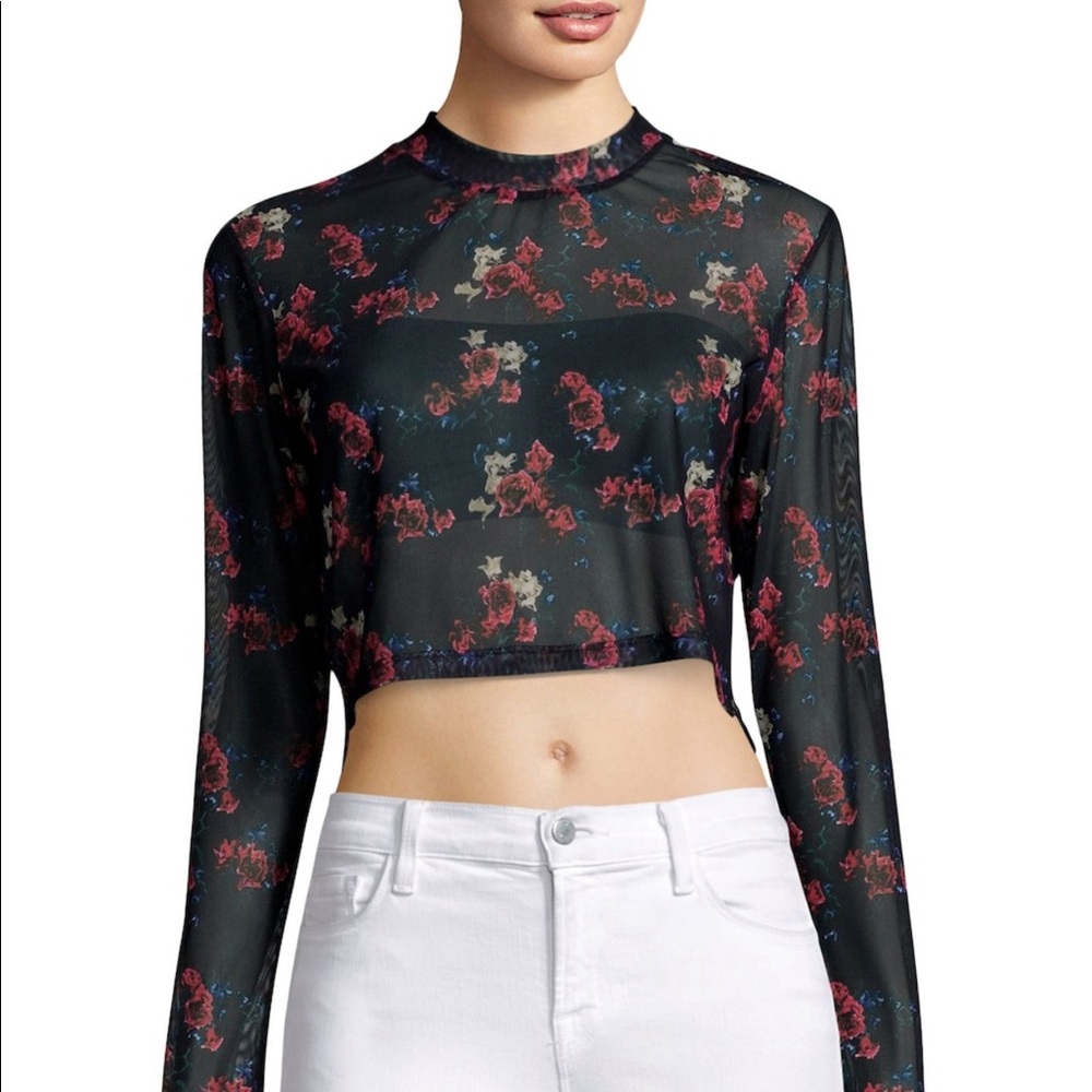 Public School- Charlie Floral Print Top